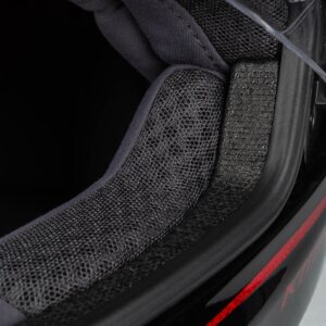 Casque X1 Alpha ECE/DOT Quanta-Gloss-Black-Fiery-Red - Klim - Nomade Racing