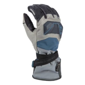 Gants longs Badlands GTX - Certifiés CE Monument-Gray-Petrol - Klim - Nomade Racing